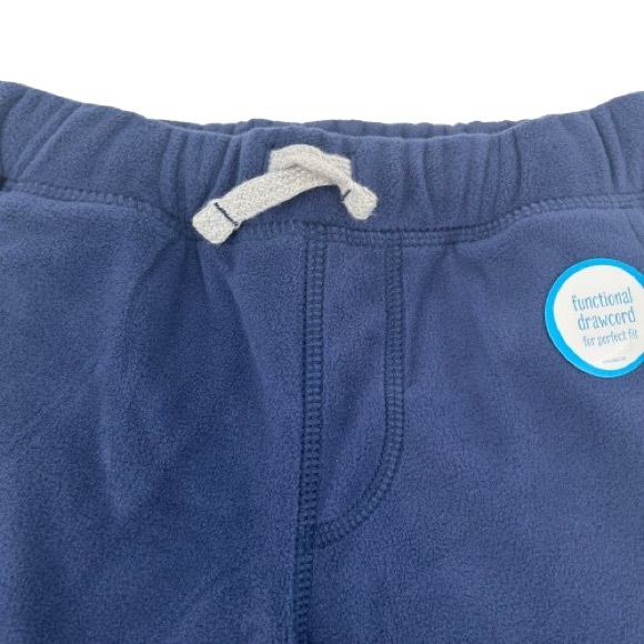 NWT Carter’s Toddler Boys Microfleece Basic Straight Leg Pull On Pants Size 5T - Picture 4 of 8